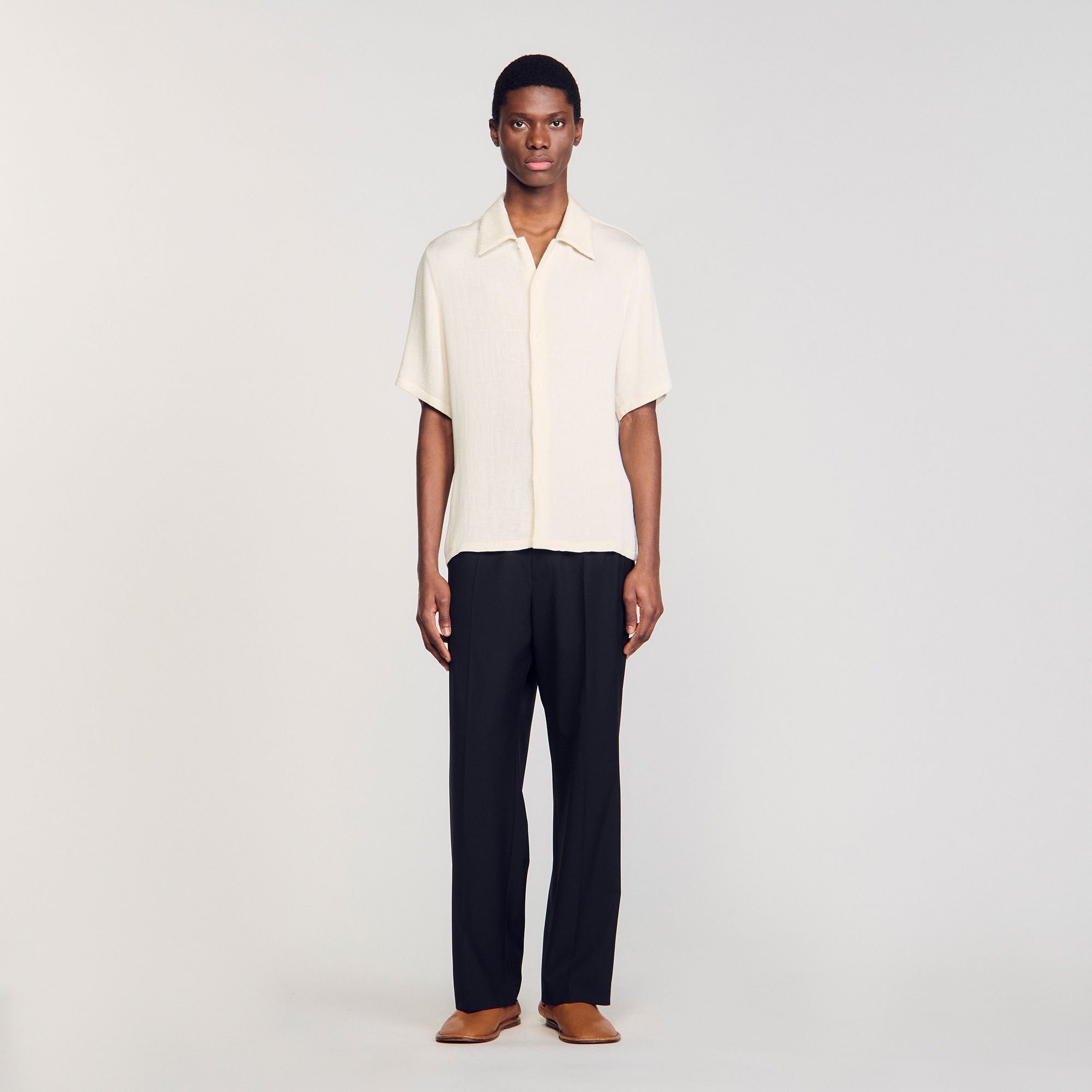 Chemise plissée