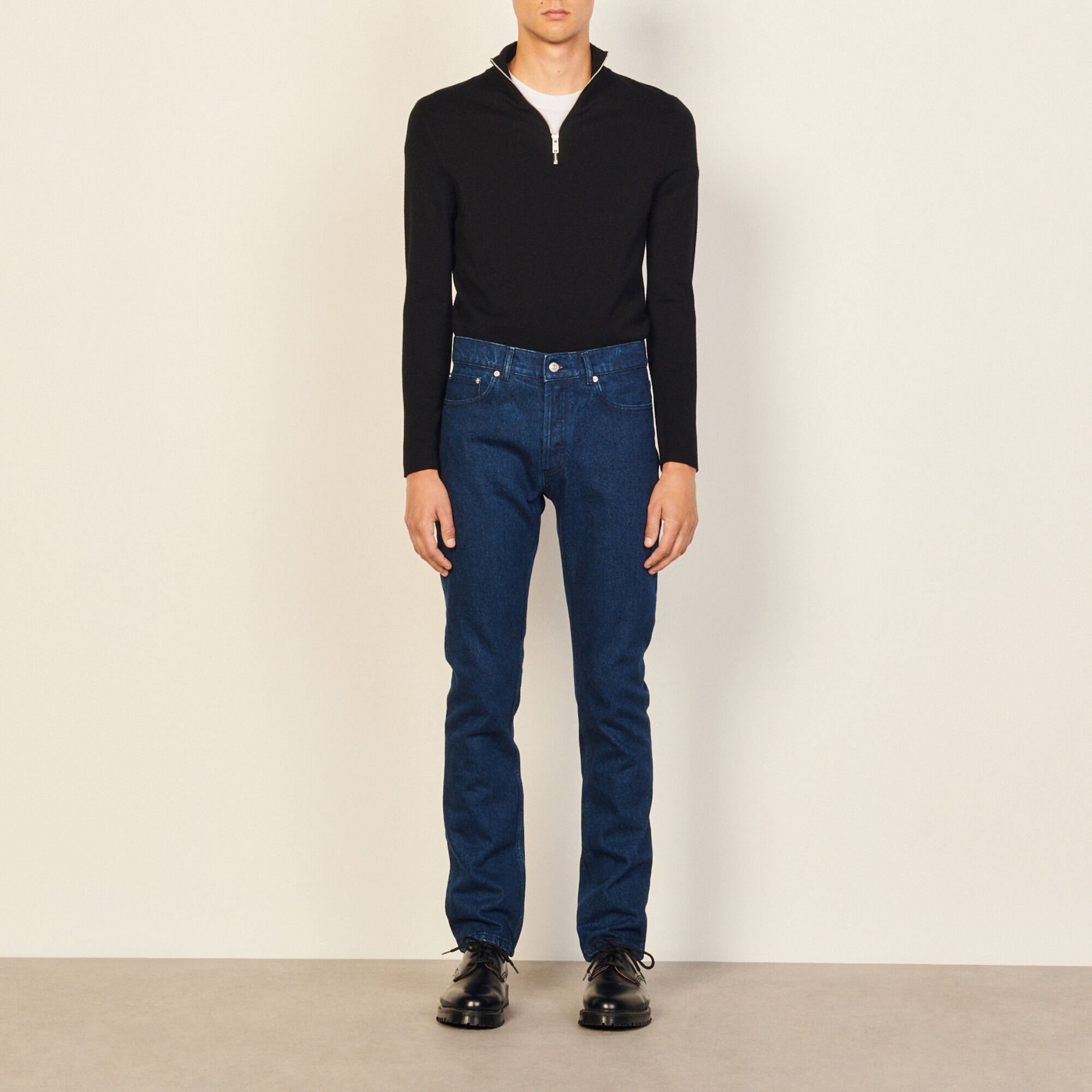 Jean brut en coton