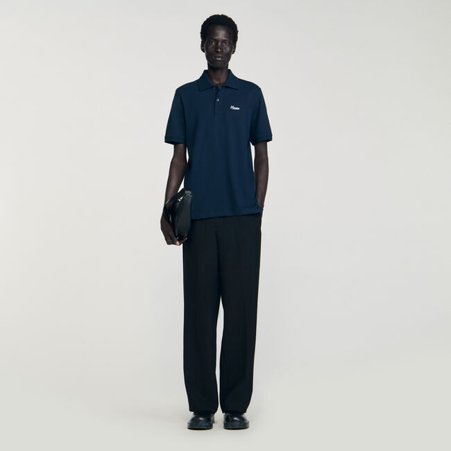 Polo en coton piqué