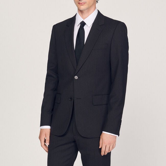 Veste de costume coupe classique