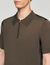 Polo en maille à col zippé