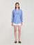 Chemise oversize à nœud