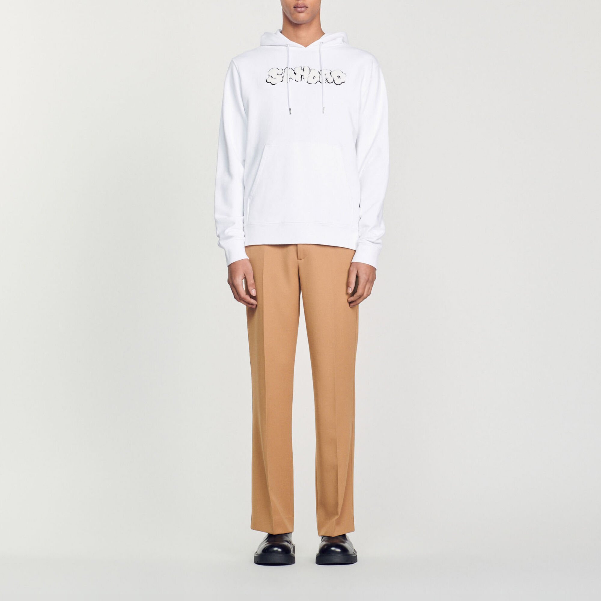 Hoodie brodé Sandro