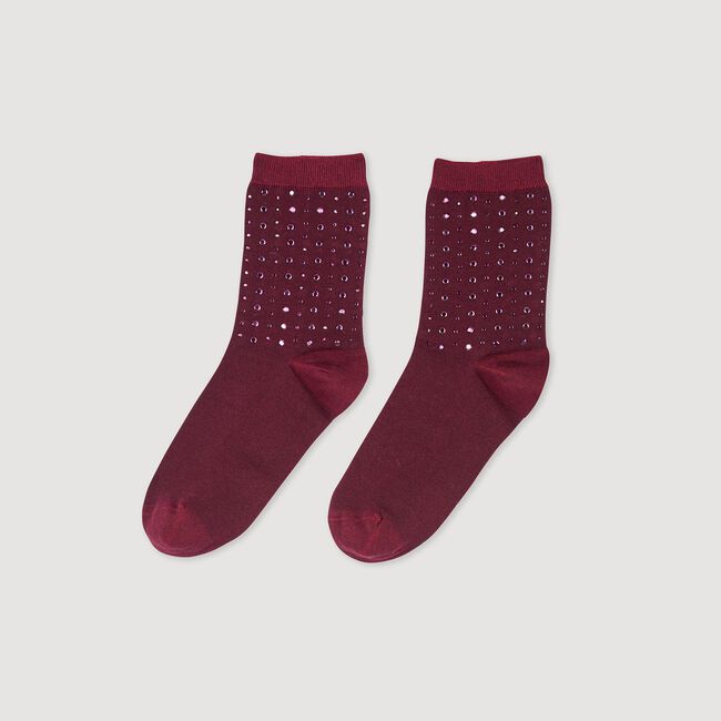 Chaussettes strassées
