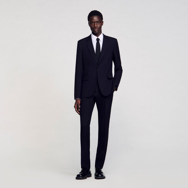 Veste de costume en laine