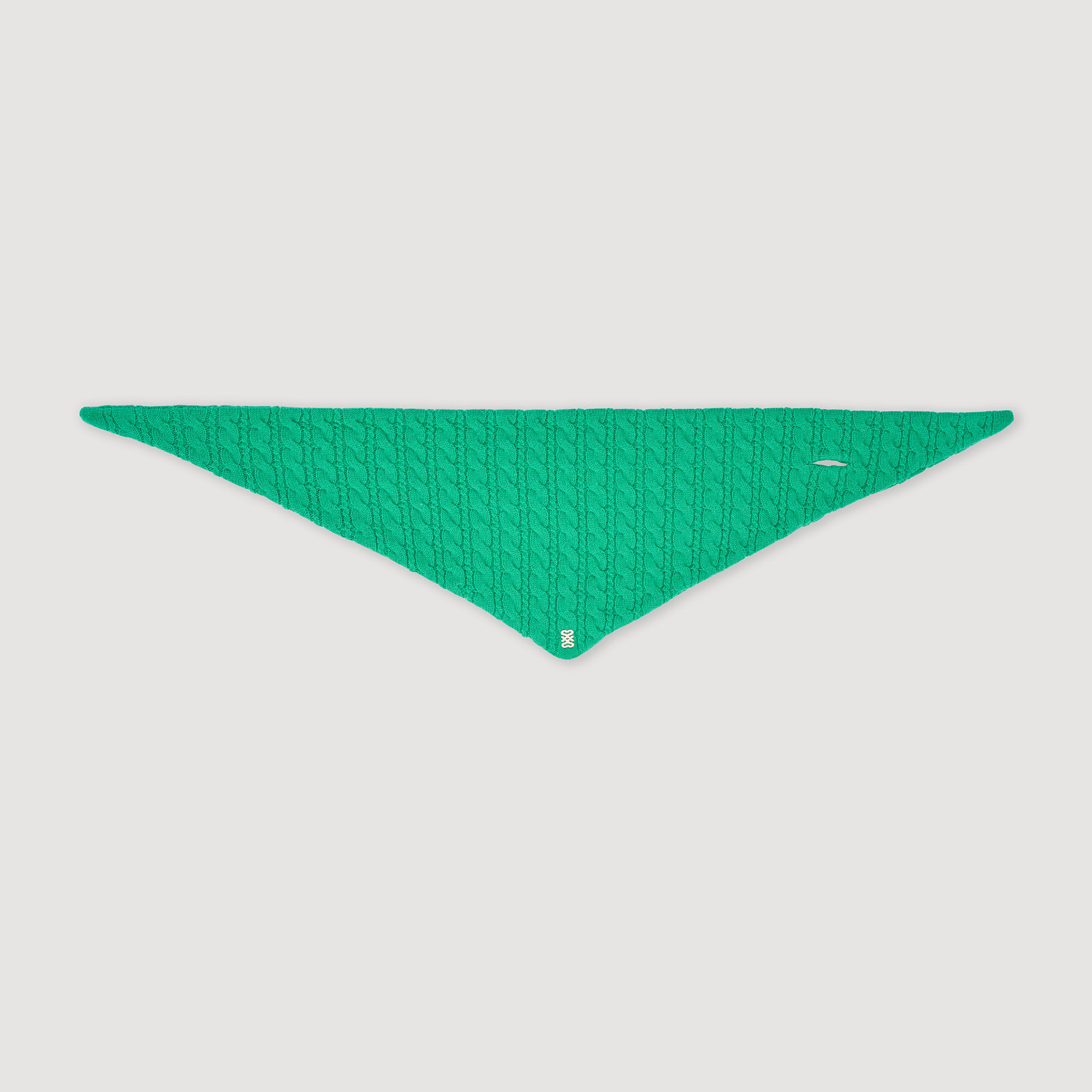 Bandana en maille torsadée Bandana en maille torsadée