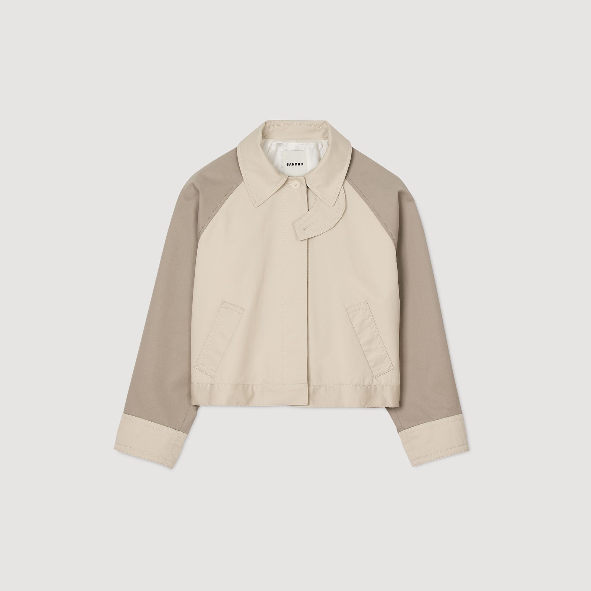 Blouson bicolore 