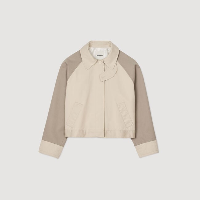 Blouson bicolore 