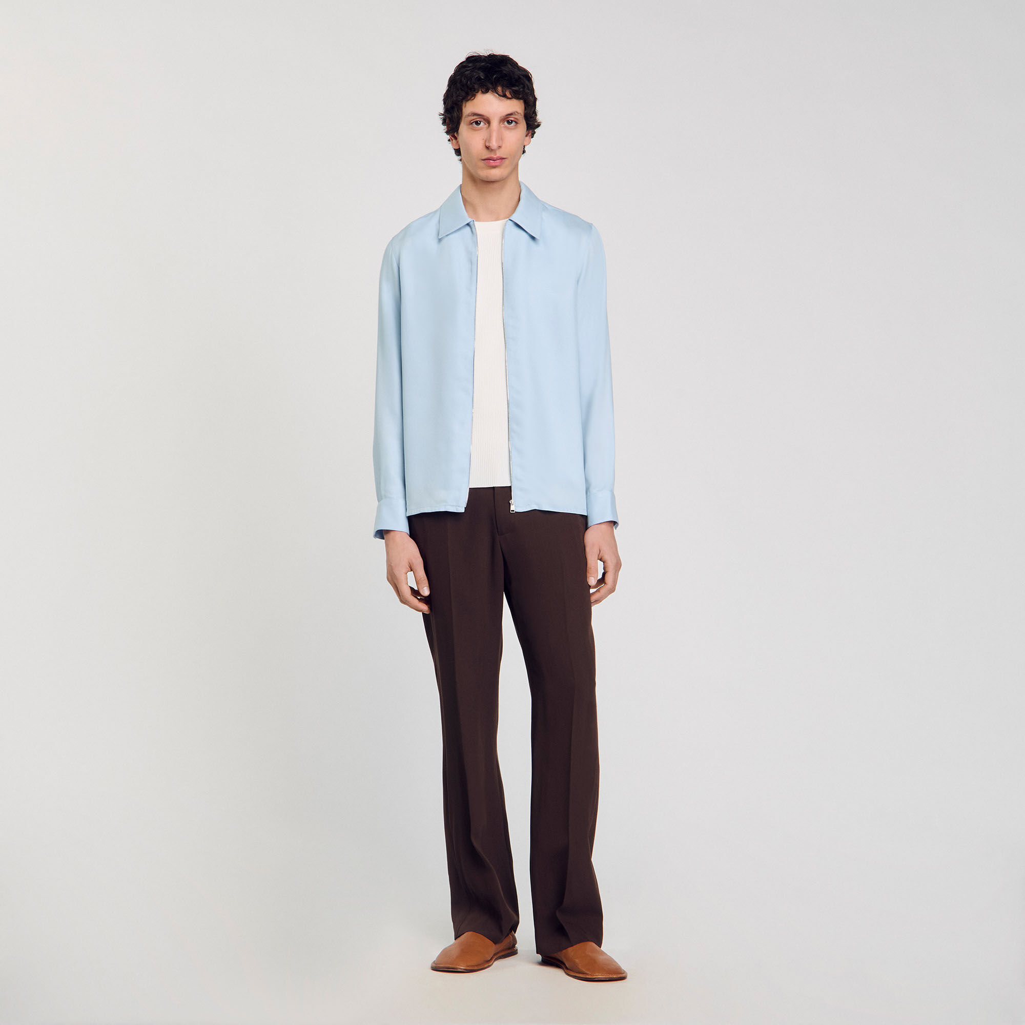Chemise zippée