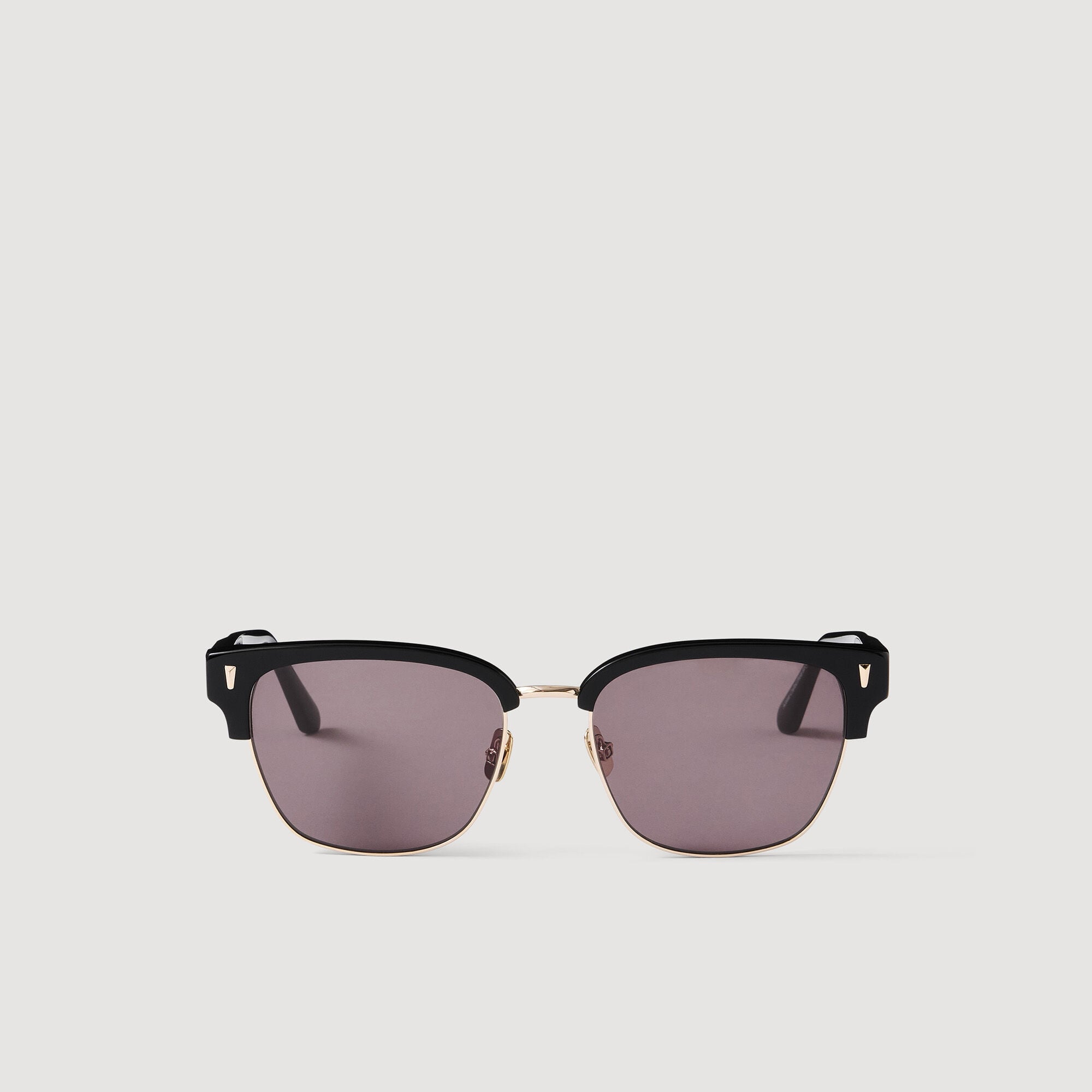 Lunettes soleil ac&eacute;tate logo