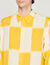 Chemise fluide imprimé carreaux