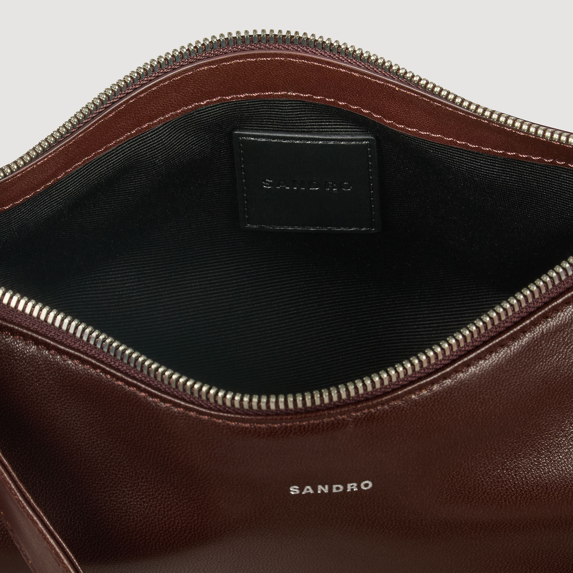 Petit sac hobo en cuir
