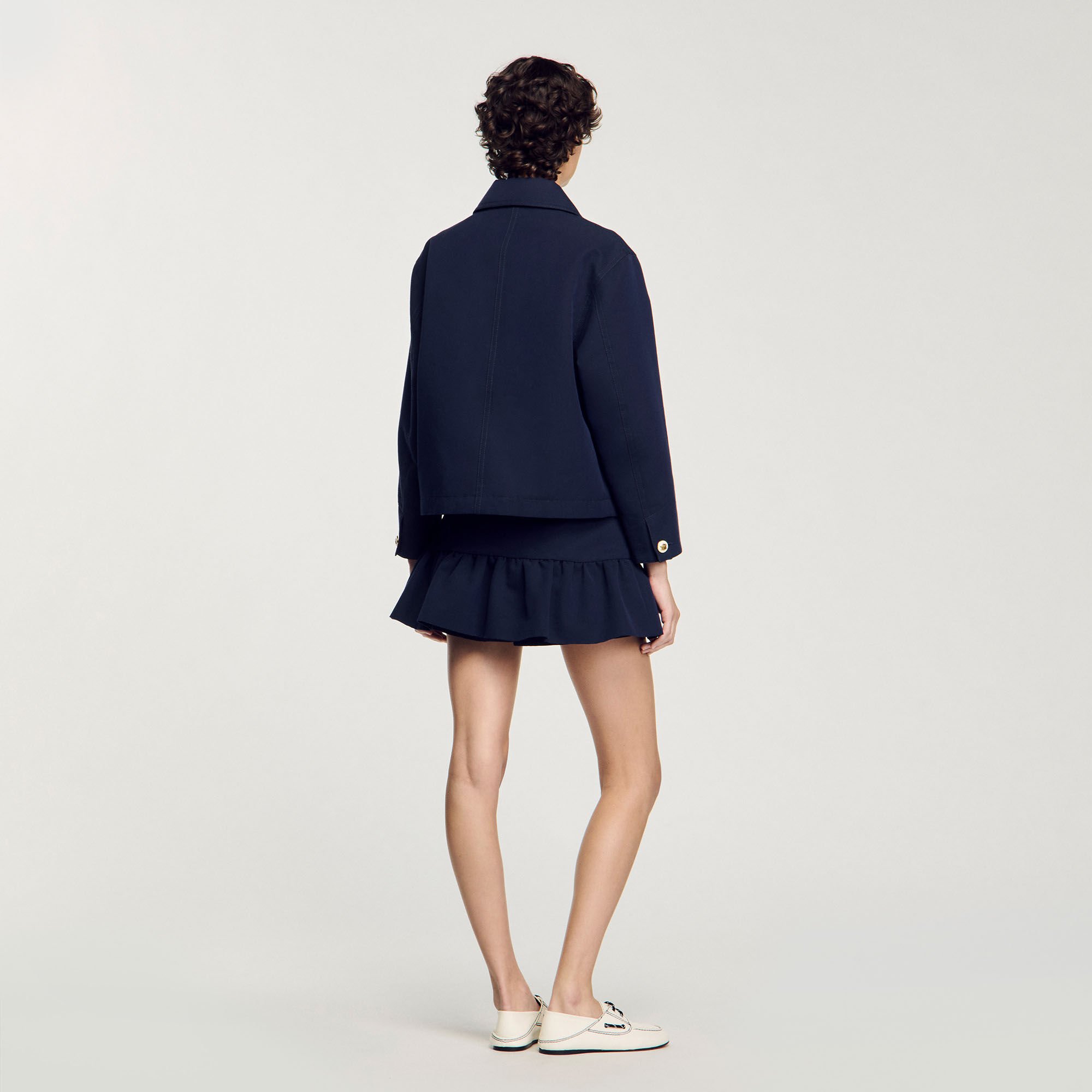 Blouson à boutons officier 