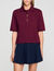 Polo &agrave; boutons fantaisie - Femme | Sandro Paris