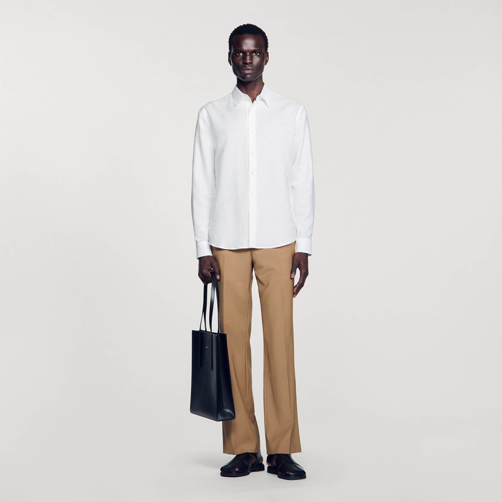 Chemise blanche sandro discount