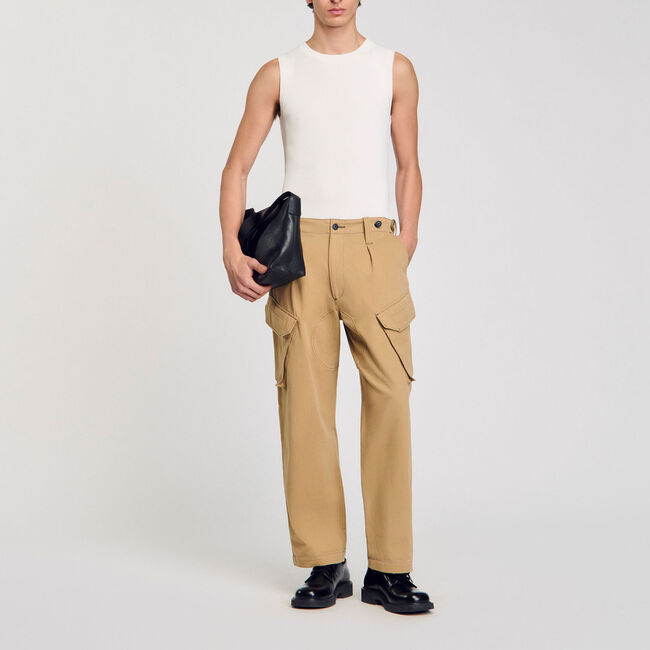 Pantalon militaire - Homme | Sandro Paris