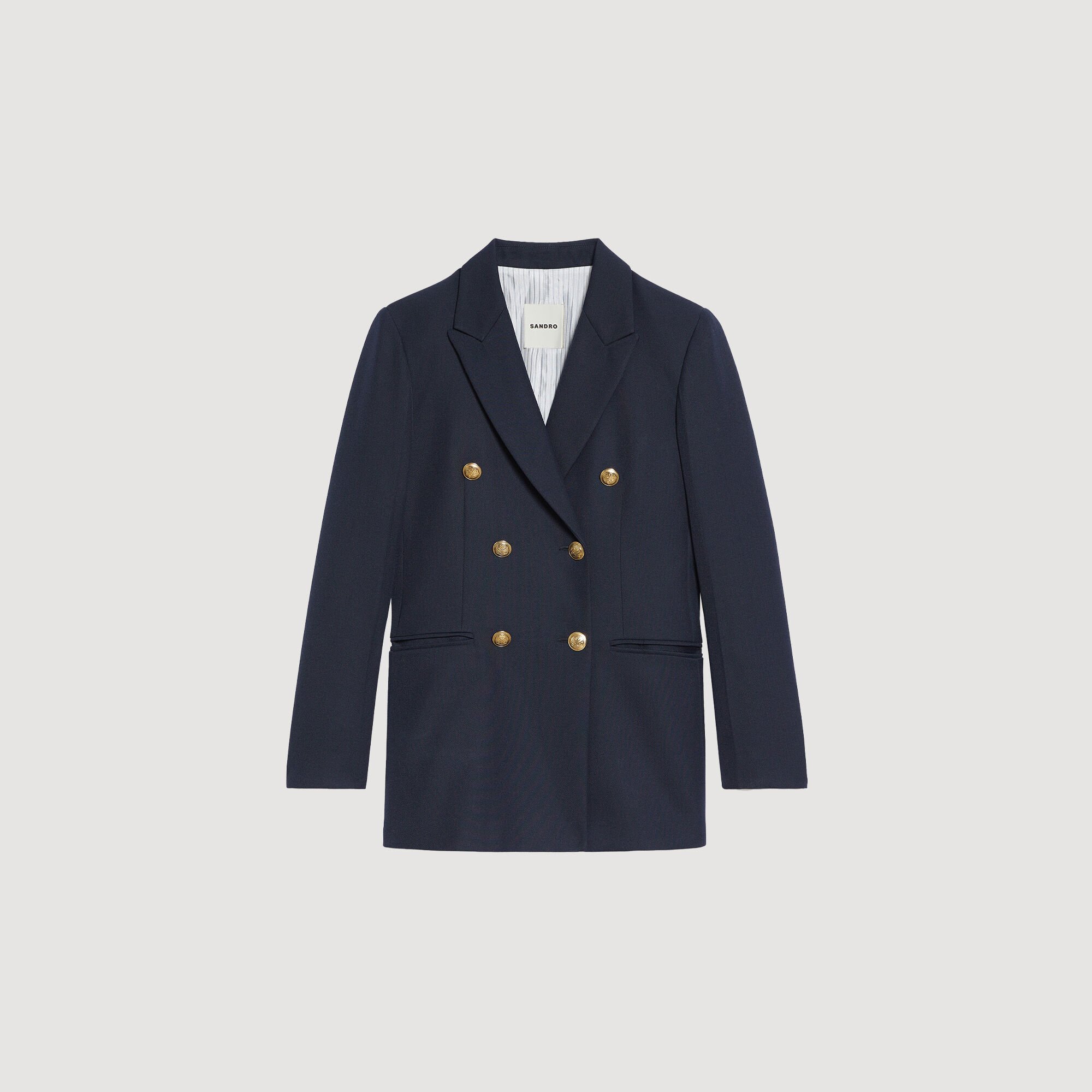 Veste de costume double boutonnage