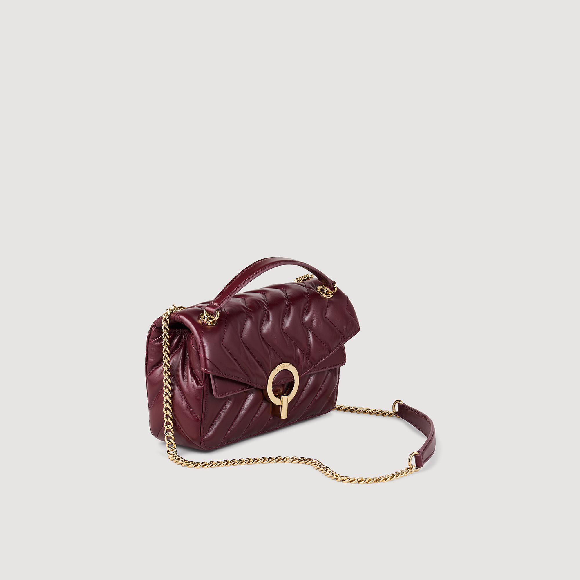 Petit sac Yza en cuir lisse