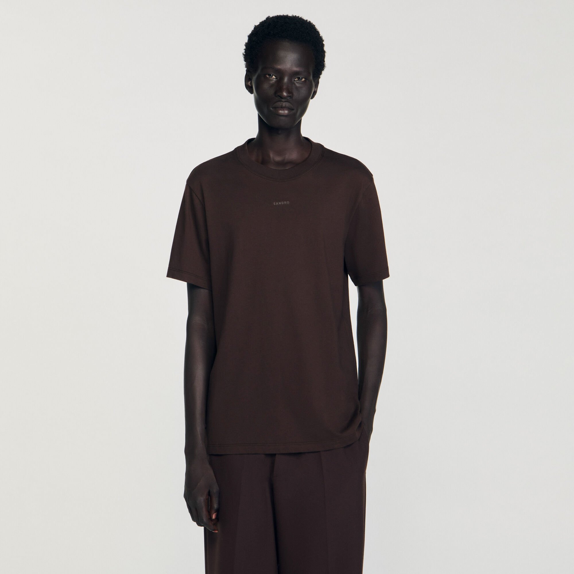 T-shirt en coton à logo