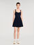 Robe courte en maille