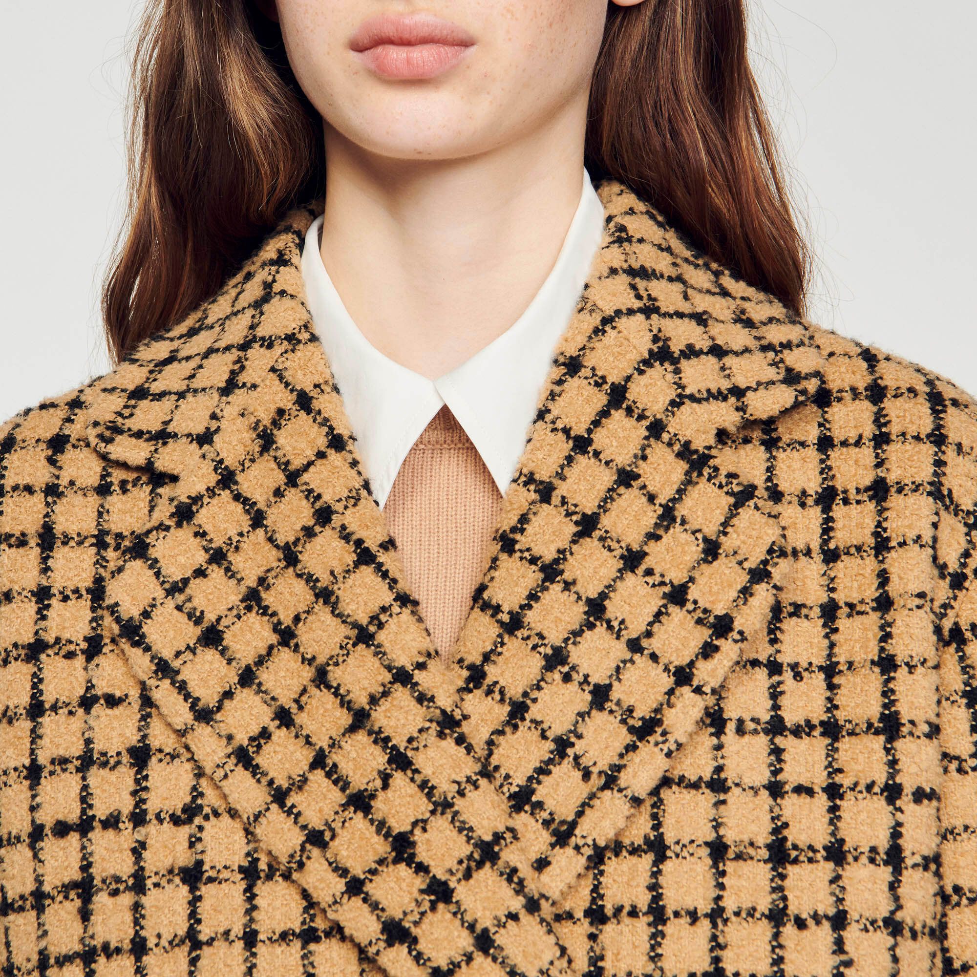 Veste en tweed