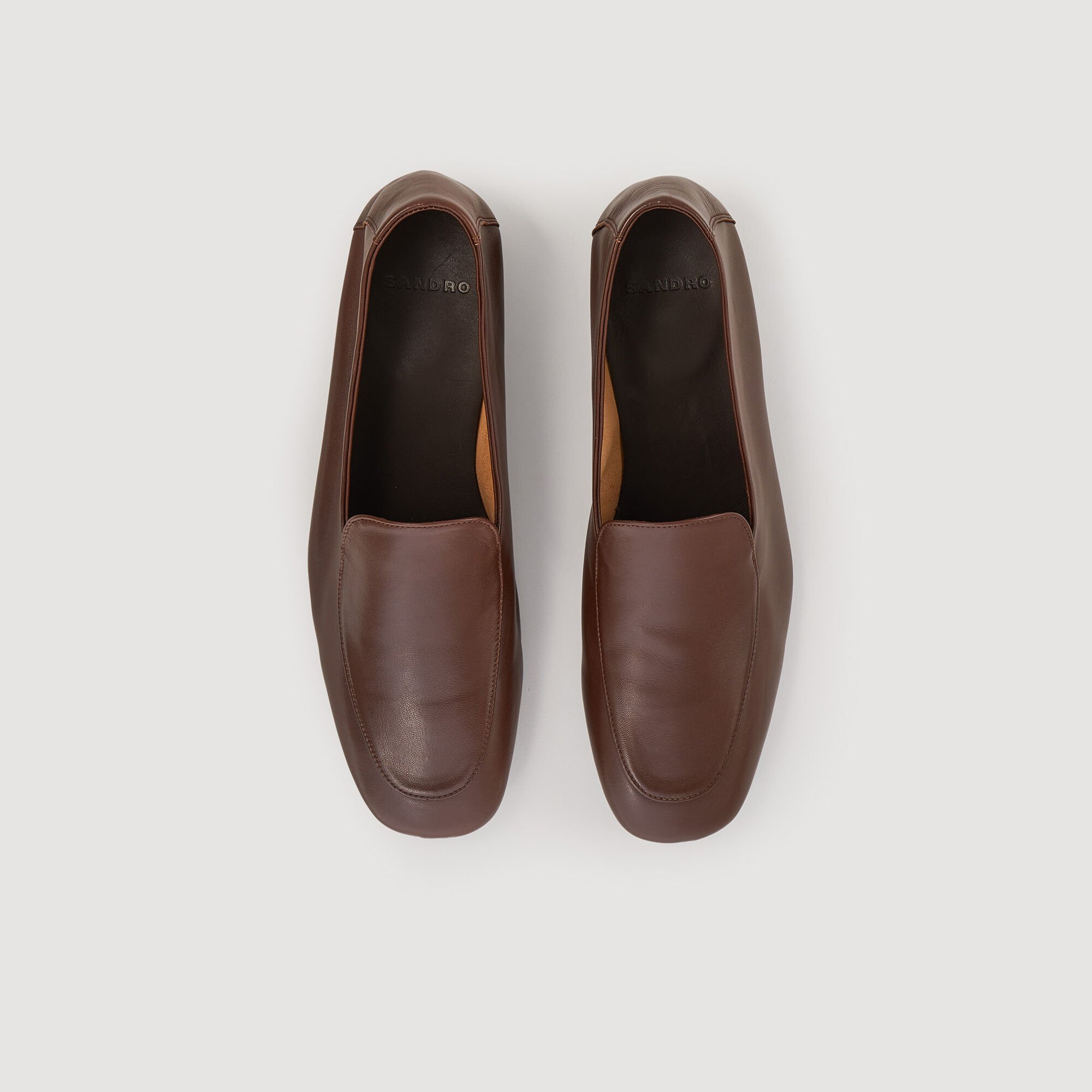 Mocassins en cuir
