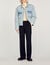 Blouson en denim molletonné