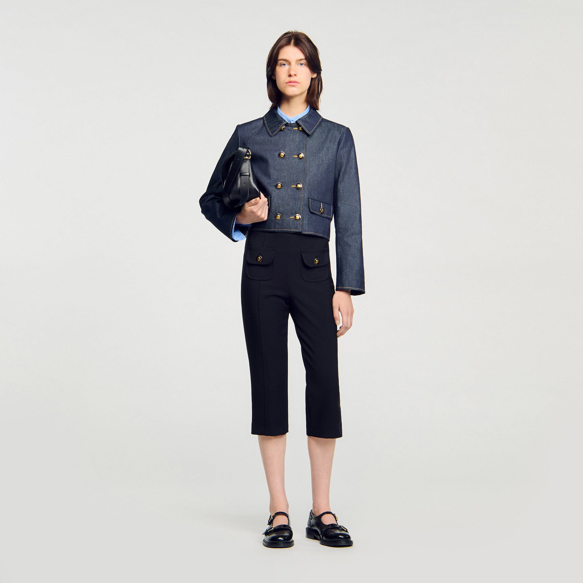 Veste de tailleur en denim