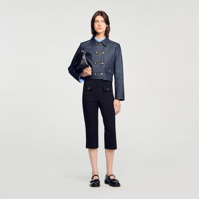 Veste de tailleur en denim