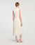 Robe longue en dentelle 