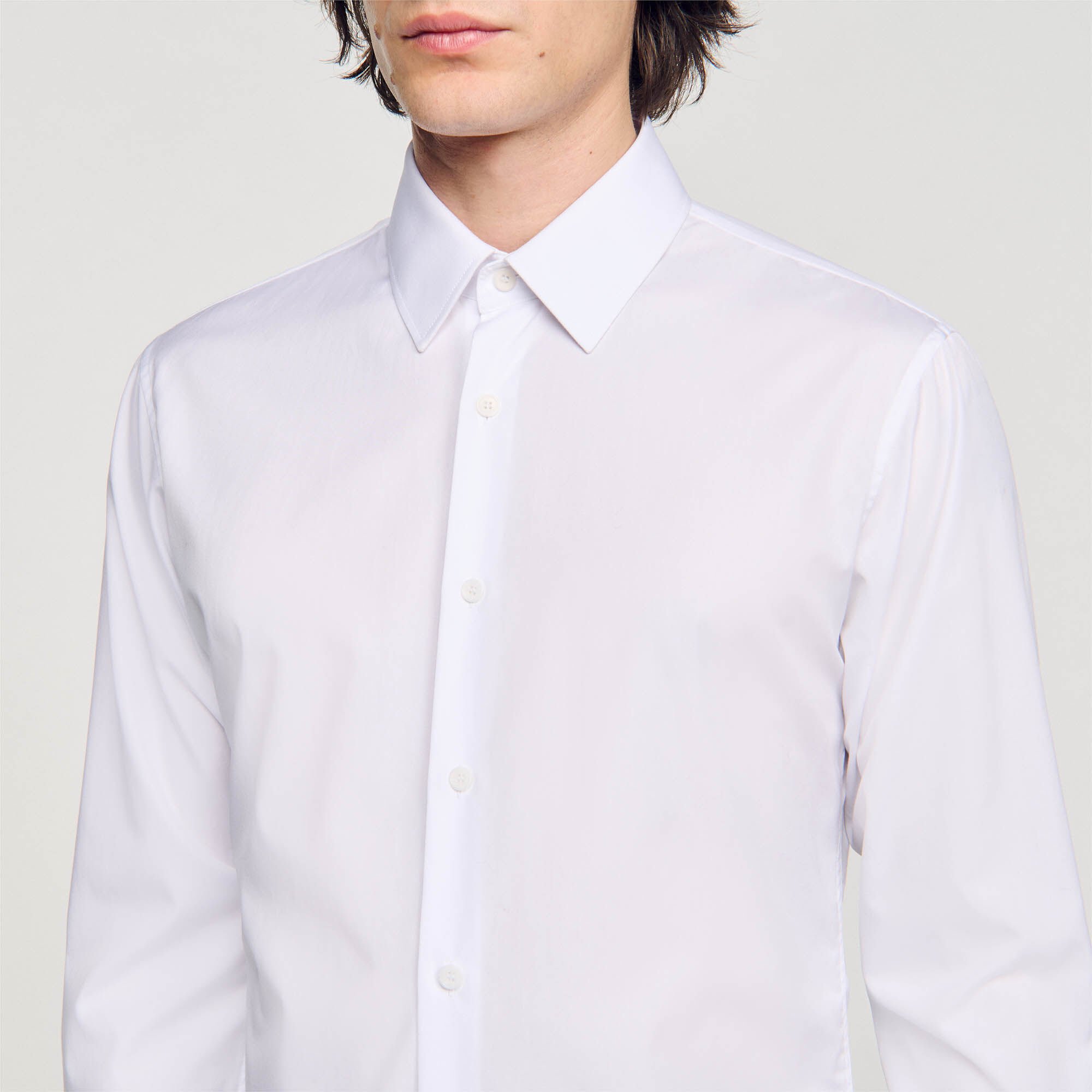 Chemise unie