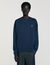 Sweat oversize à patch en cuir