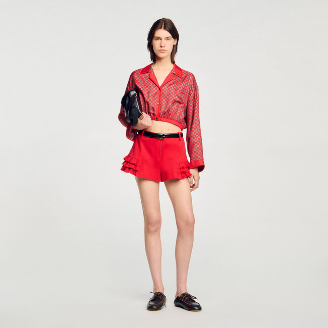 Chemise imprimé foulard