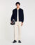 Blouson en laine double face
