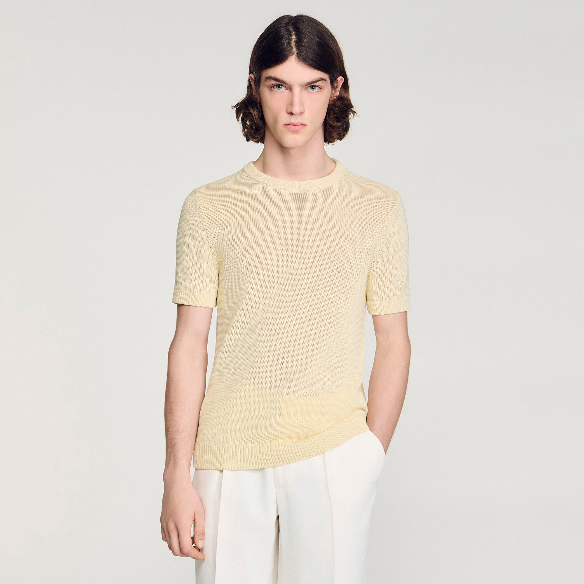 T-shirt en maille fine