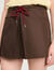 Jupe short à pli 