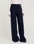 Pantalon large à fines rayures