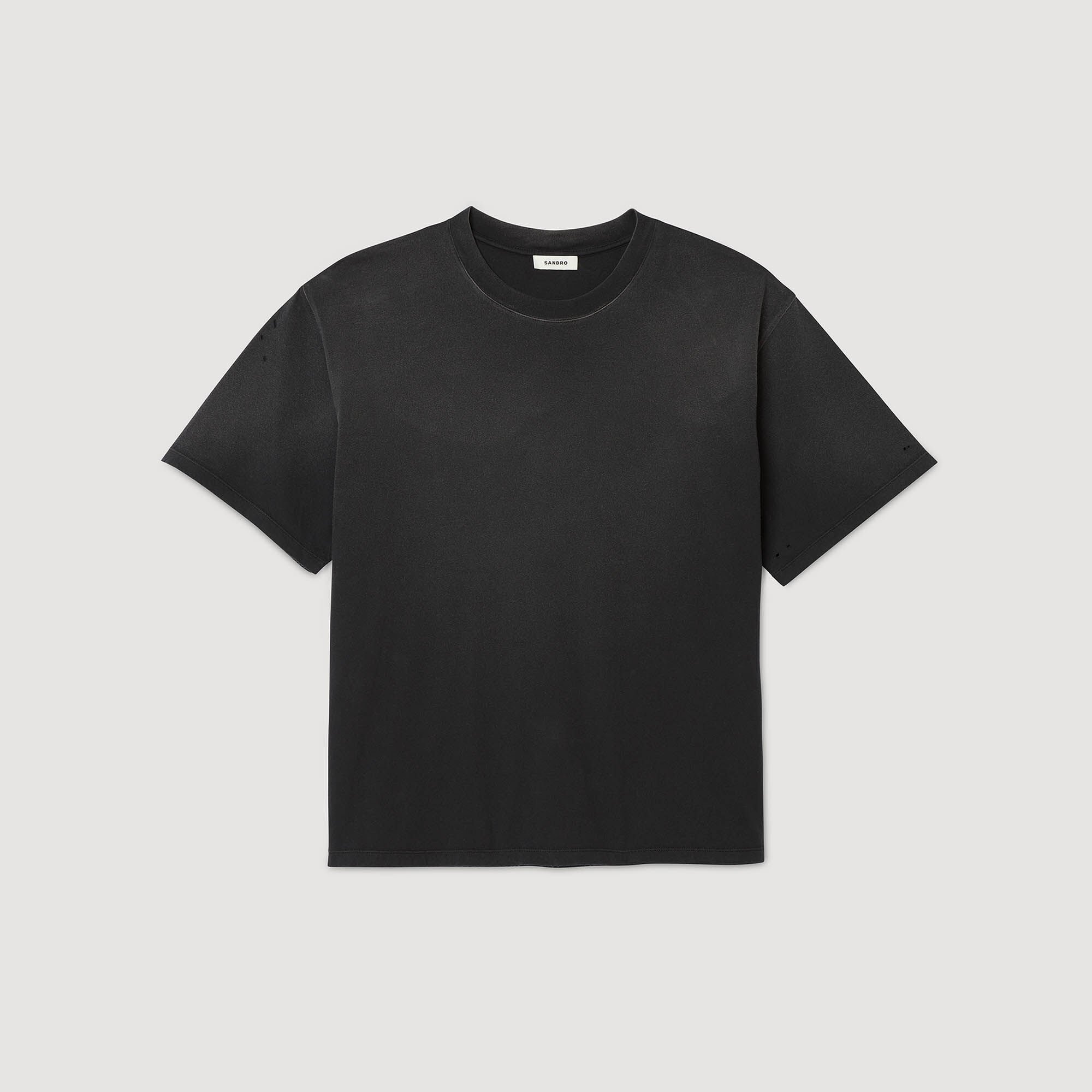T-shirt effet usé