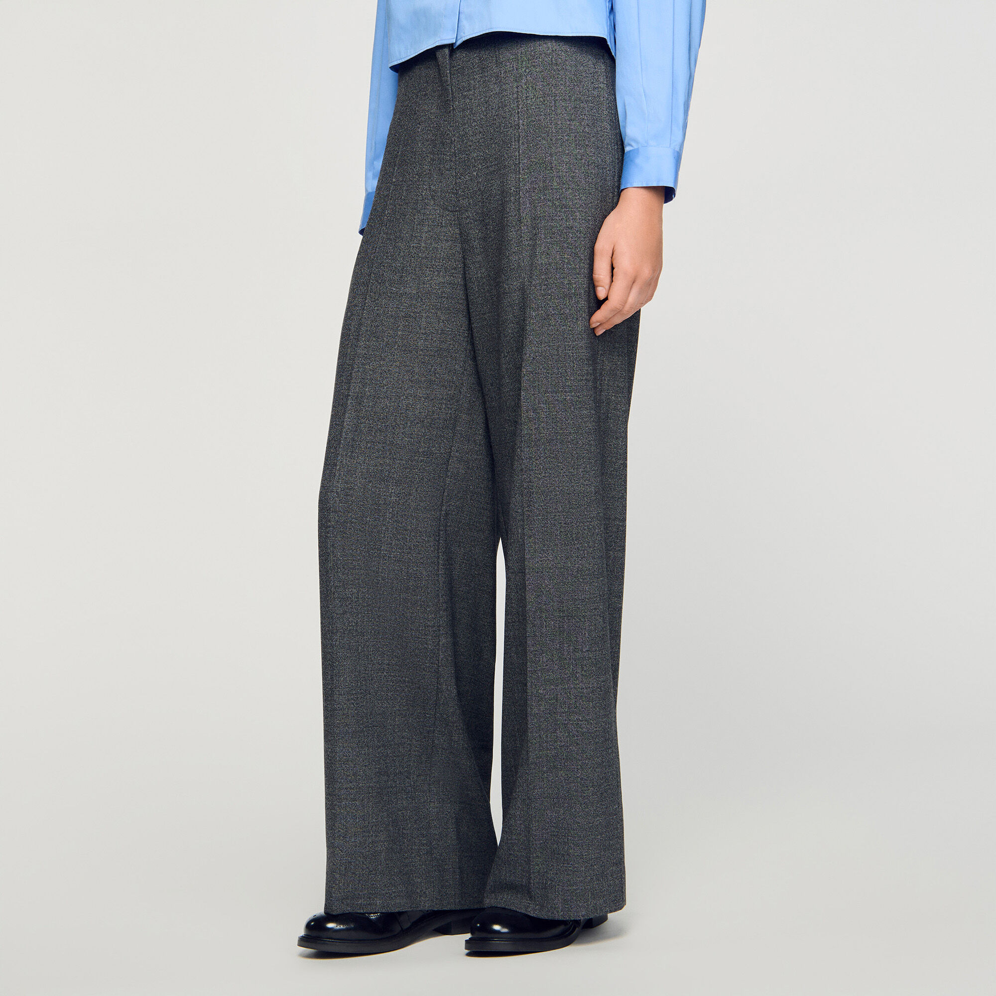 Pantalon droit et large