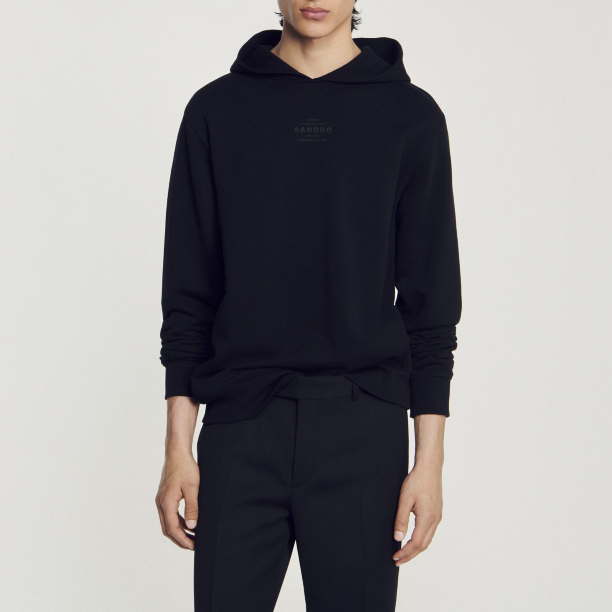 Sweat Hoodie logo rubber