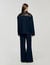 Blouson en denim et en cuir
