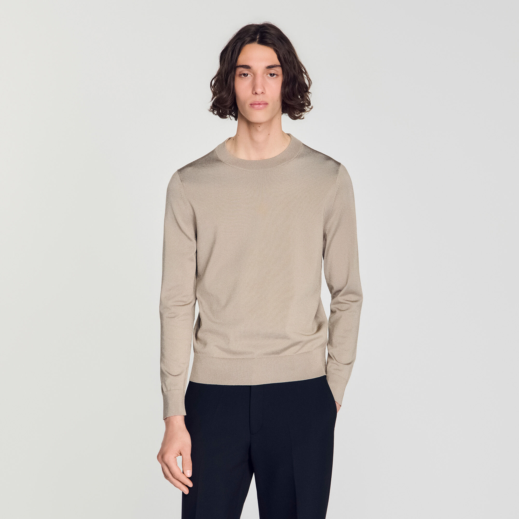 Pull en maille fine