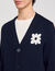 Cardigan à détail fleur