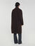 Manteau croisé laine et cachemire