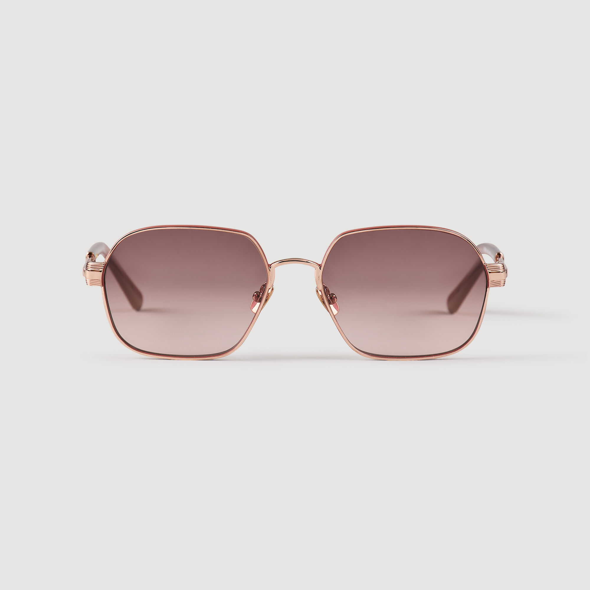 Lunettes de soleil en métal