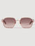 Lunettes de soleil en métal
