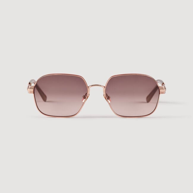 Lunettes de soleil en métal