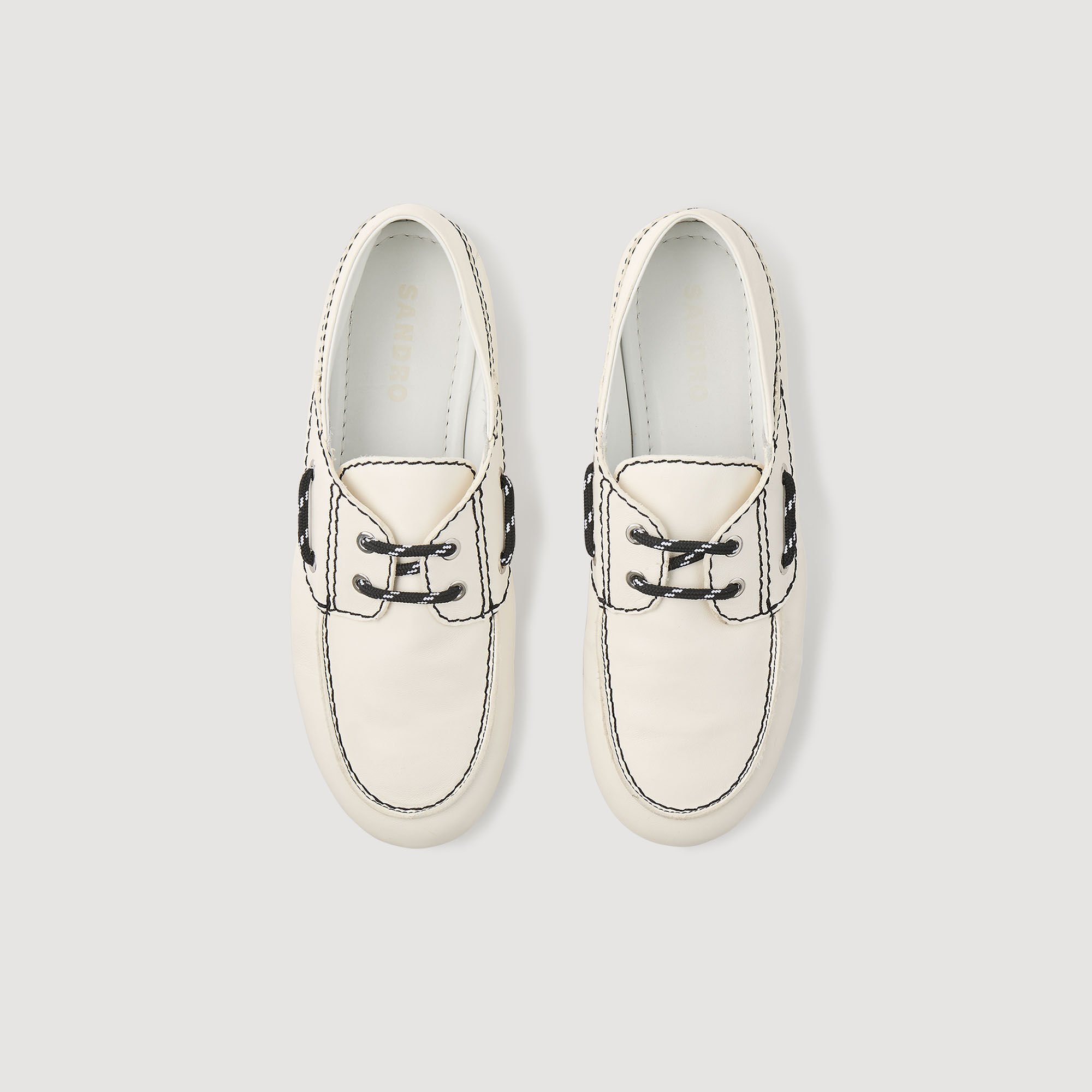 Mocassins en cuir