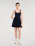 Robe courte en maille