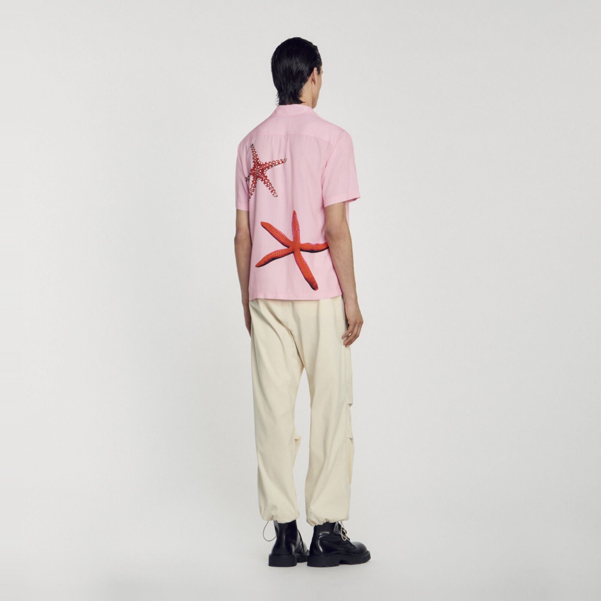 Chemise imprimé étoiles de mer